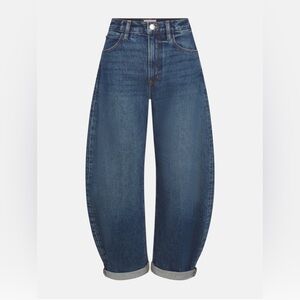 FRAME The Bubble Baggy Jeans in Westbury size 26